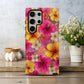 Hibiscus Heatwave Phone Case – Tropical Bloom Explosion