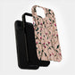 Twisting Vines & Wild Petals Phone Case – Elegant Botanical Flow on Soft Blush