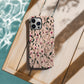 Twisting Vines & Wild Petals Phone Case – Elegant Botanical Flow on Soft Blush