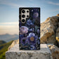 Galactic Bloom Phone Case – Celestial Flowers Under the Stars
