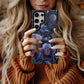 Galactic Bloom Phone Case – Celestial Flowers Under the Stars