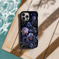 Galactic Bloom Phone Case – Celestial Flowers Under the Stars