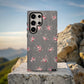 Vintage Rose Cluster Phone Case – Soft Grunge Floral Charm