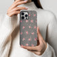 Vintage Rose Cluster Phone Case – Soft Grunge Floral Charm