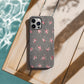 Vintage Rose Cluster Phone Case – Soft Grunge Floral Charm