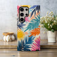 Sun-Drenched Tropics Phone Case – Vibrant Palm Pop Art