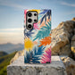 Sun-Drenched Tropics Phone Case – Vibrant Palm Pop Art