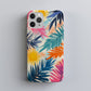 Sun-Drenched Tropics Phone Case – Vibrant Palm Pop Art