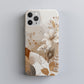 Desert Bloom Elegance Phone Case – Sandstone Botanical