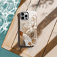 Desert Bloom Elegance Phone Case – Sandstone Botanical