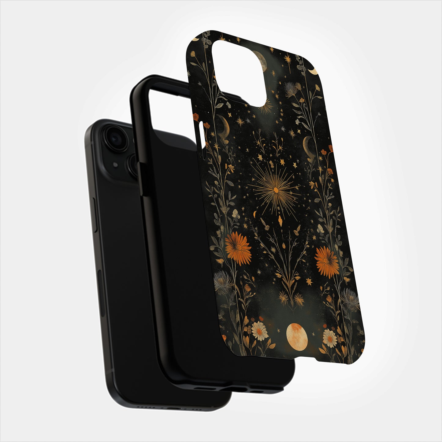 Desert Moon Garden Phone Case – Celestial Wildflower