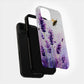 Lavender Buzz Phone Case – Watercolor Bee & Bloom