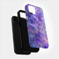 Ethereal Bloom Phone Case – Dreamy Violet Petals