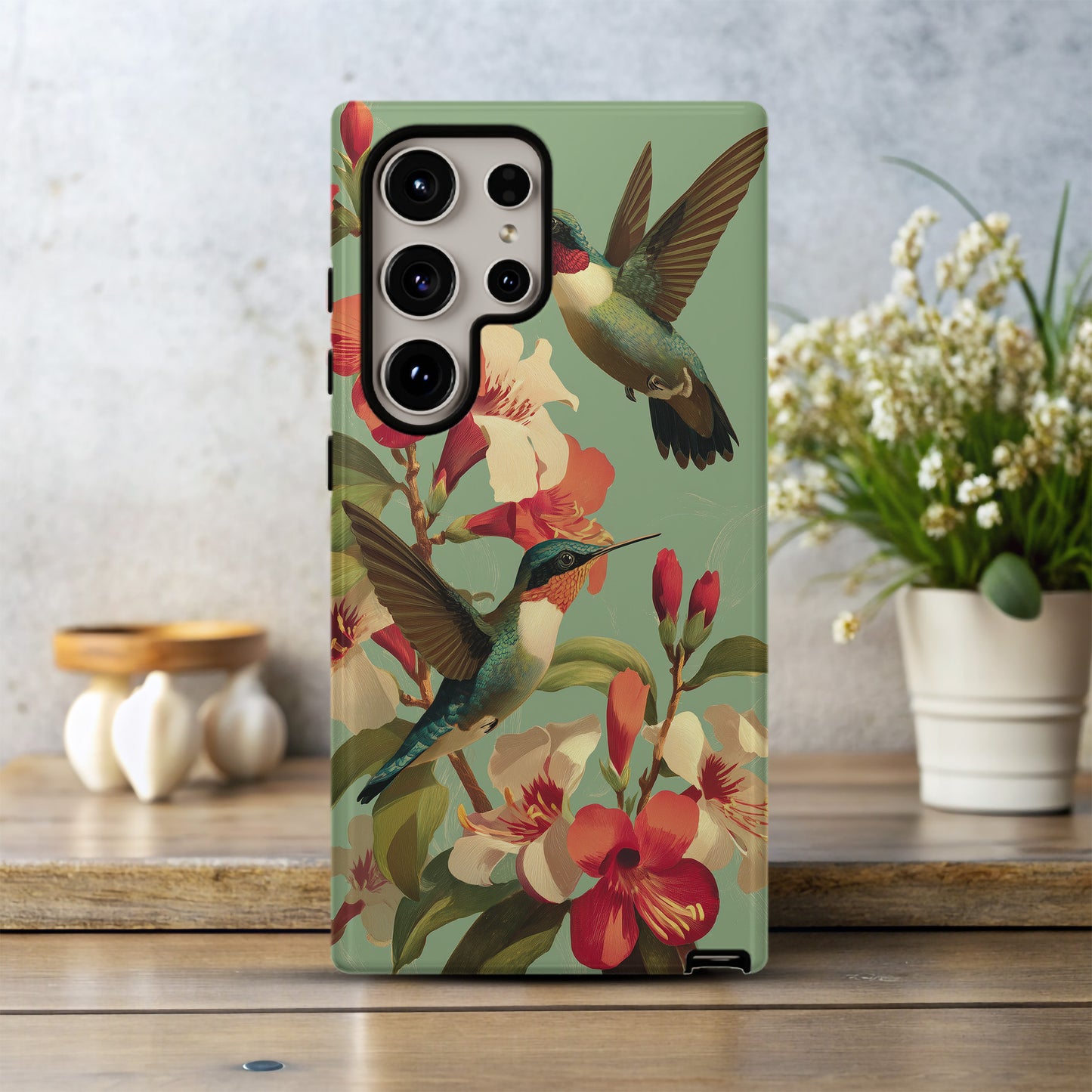 Hummingbird Garden Phone Case – Tropical Flight