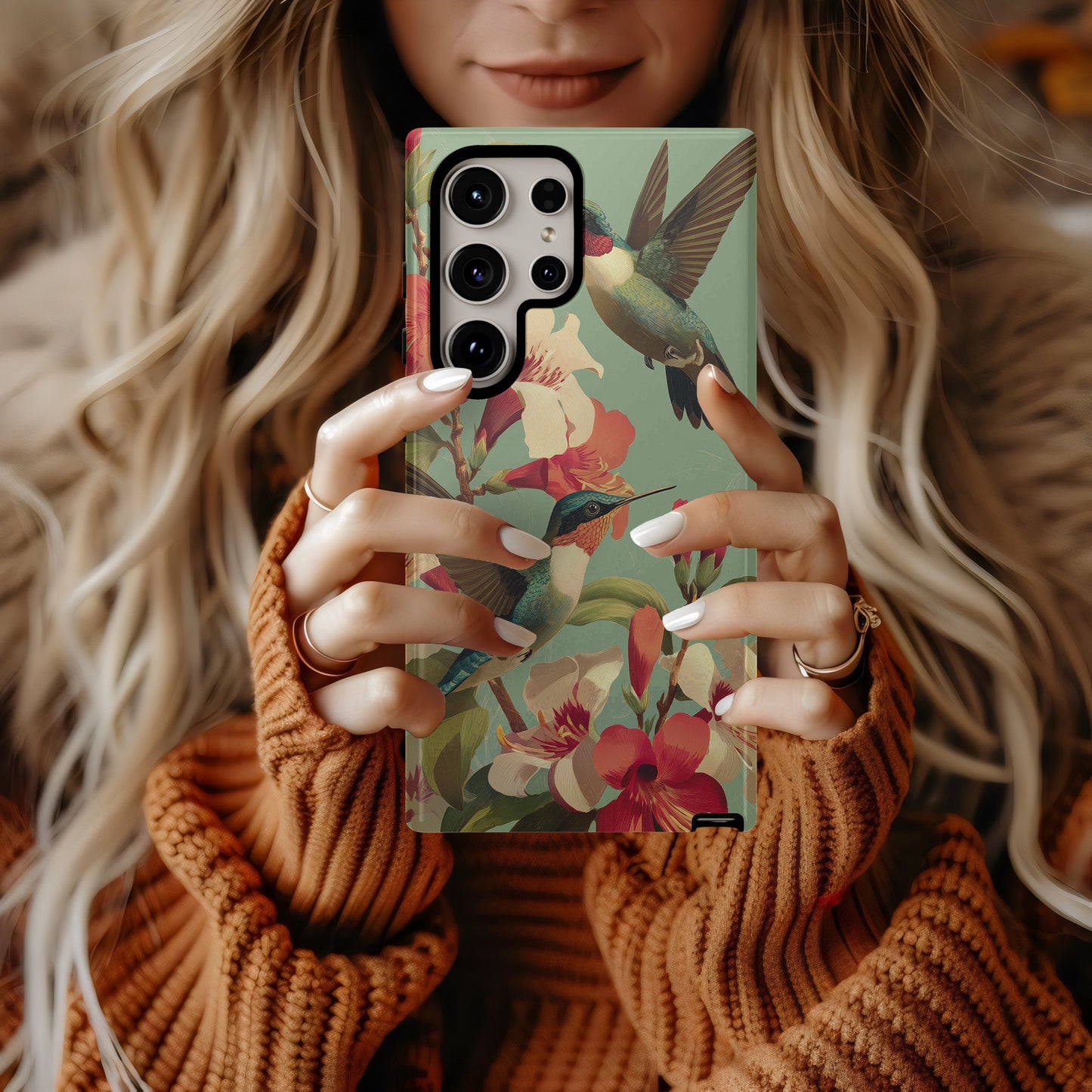 Hummingbird Garden Phone Case – Tropical Flight