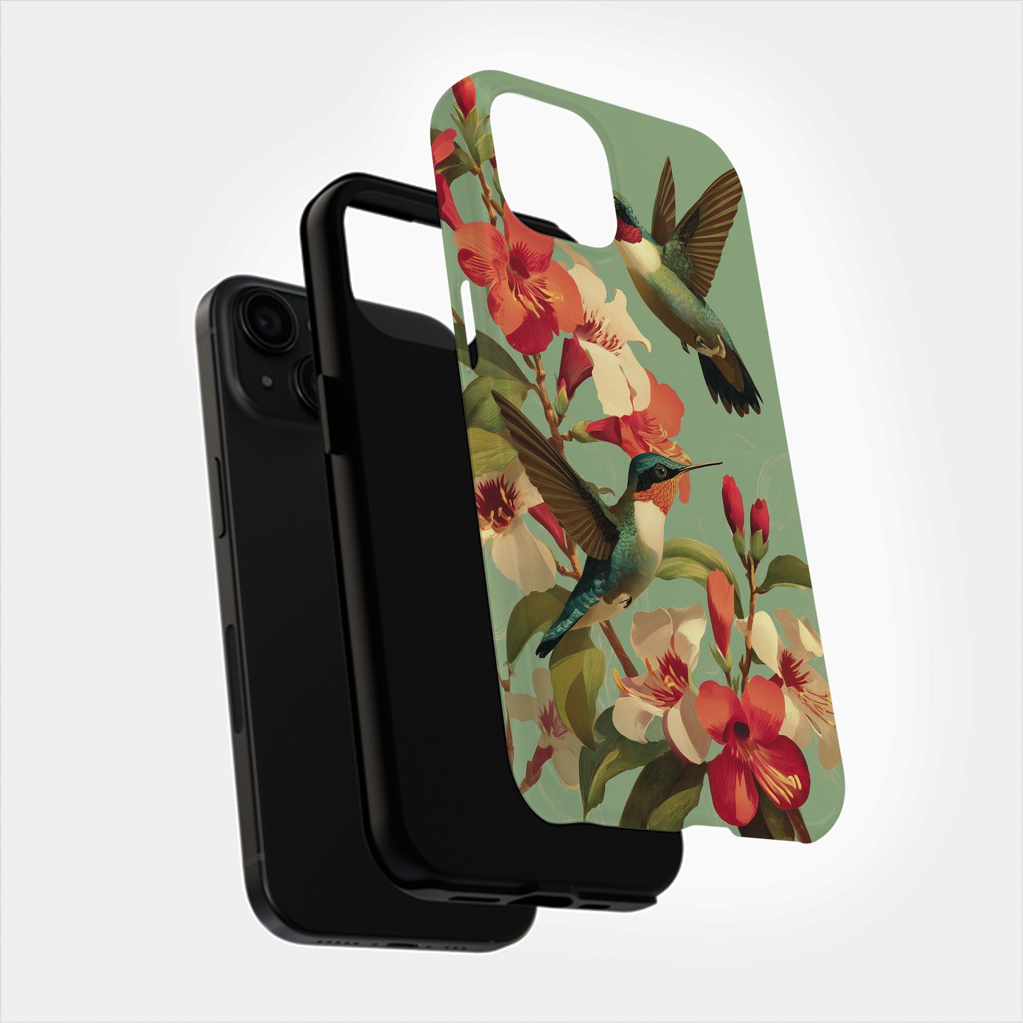 Hummingbird Garden Phone Case – Tropical Flight