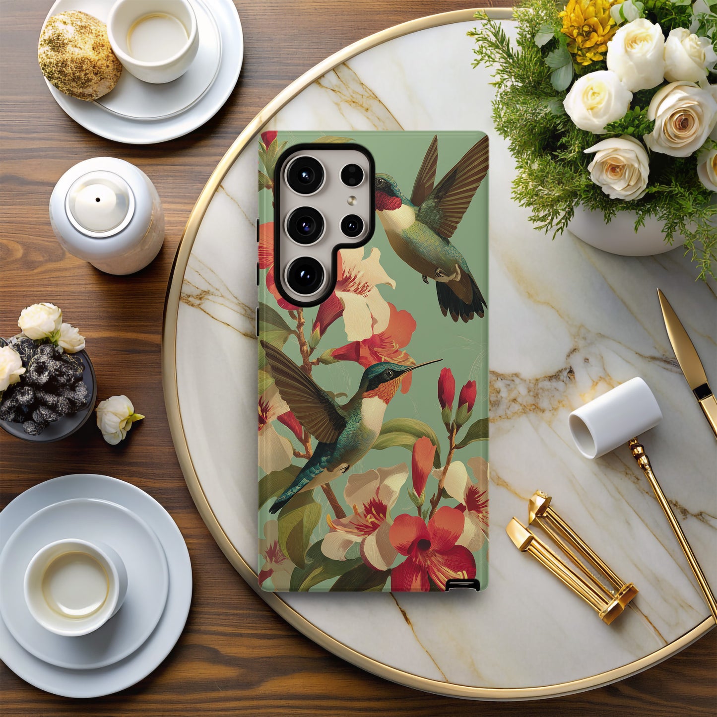 Hummingbird Garden Phone Case – Tropical Flight