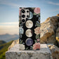 Moonlit Blooms Phone Case – Floral Phases of the Moon