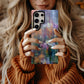 Dream Drip Floral Phone Case – Abstract Bloom in Motion
