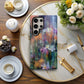 Dream Drip Floral Phone Case – Abstract Bloom in Motion