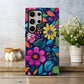 Boho Bloom Pop Phone Case – Hand-Painted Joy in Full Color