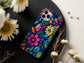 Boho Bloom Pop Phone Case – Hand-Painted Joy in Full Color