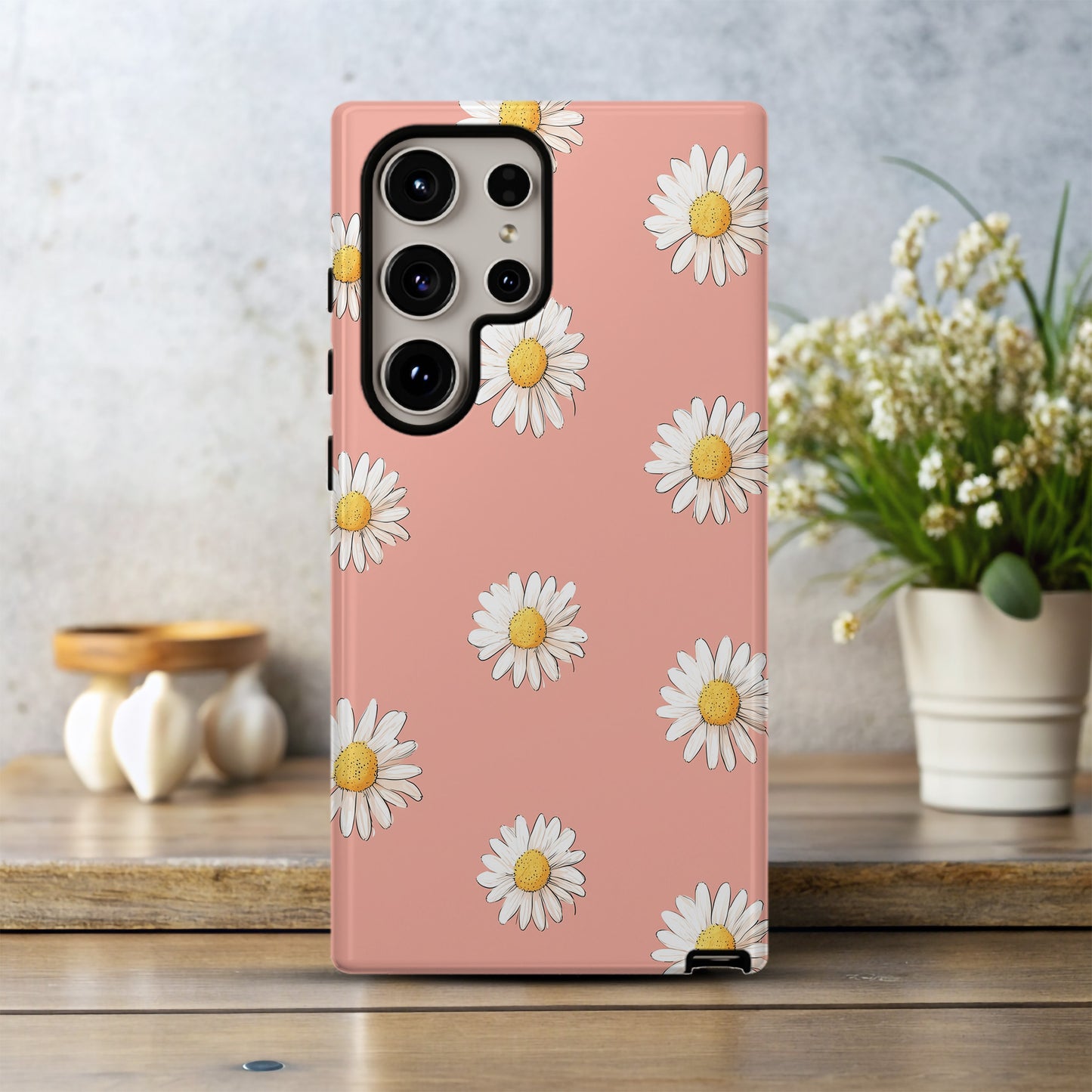 Daisy Dot Delight Phone Case – Fresh, Sweet, & Joyfully Simple