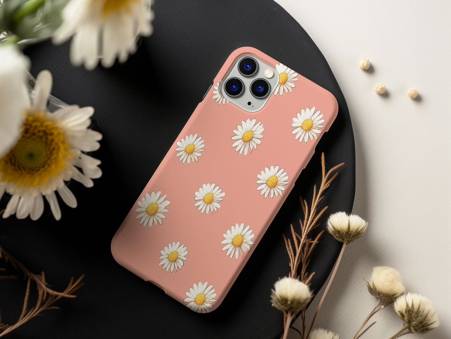 Daisy Dot Delight Phone Case – Fresh, Sweet, & Joyfully Simple