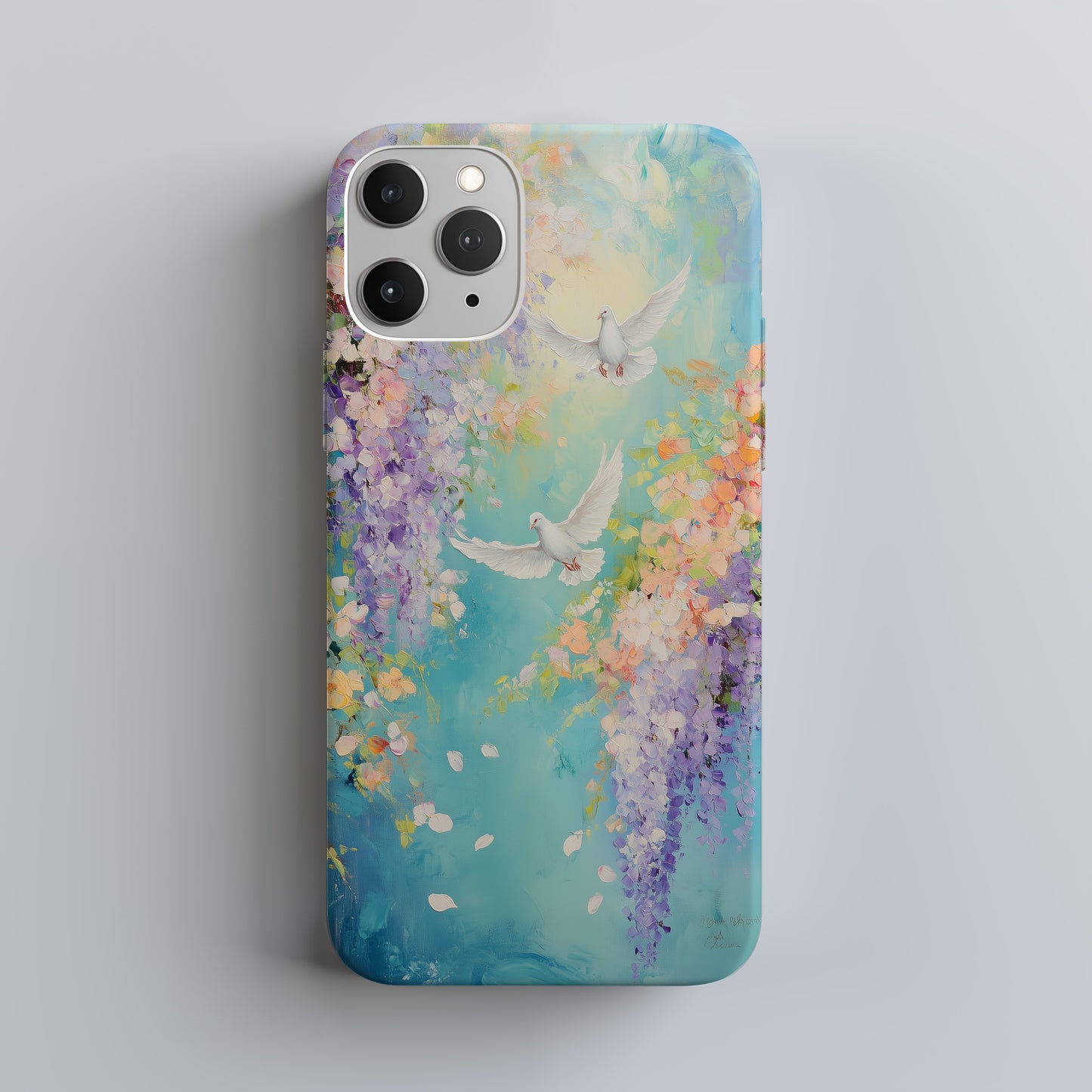 Peace in Bloom Phone Case – Tranquil Beauty, Uplifting Grace