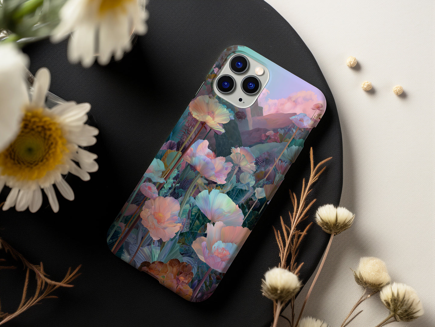 Dream Valley Bloom Phone Case – Surreal. Serene. Spellbinding.