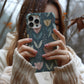 Nordic Meadow Bloom Phone Case – Minimal Folk Charm