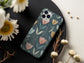Nordic Meadow Bloom Phone Case – Minimal Folk Charm