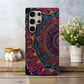 Royal Mandala Bloom Phone Case – Jewel-Toned Opulence
