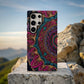 Royal Mandala Bloom Phone Case – Jewel-Toned Opulence