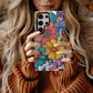 Color Me Blooming Phone Case – Retro Coloring Book Vibes