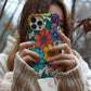 Color Me Blooming Phone Case – Retro Coloring Book Vibes