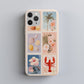 Seaside Collage Phone Case – Whimsical Coastal Charm