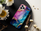 Aurora Marble Phone Case – Radiant Jewel Swirls