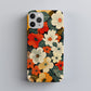Sunset Garden – Retro Bloom Phone Case