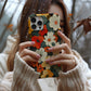 Sunset Garden – Retro Bloom Phone Case