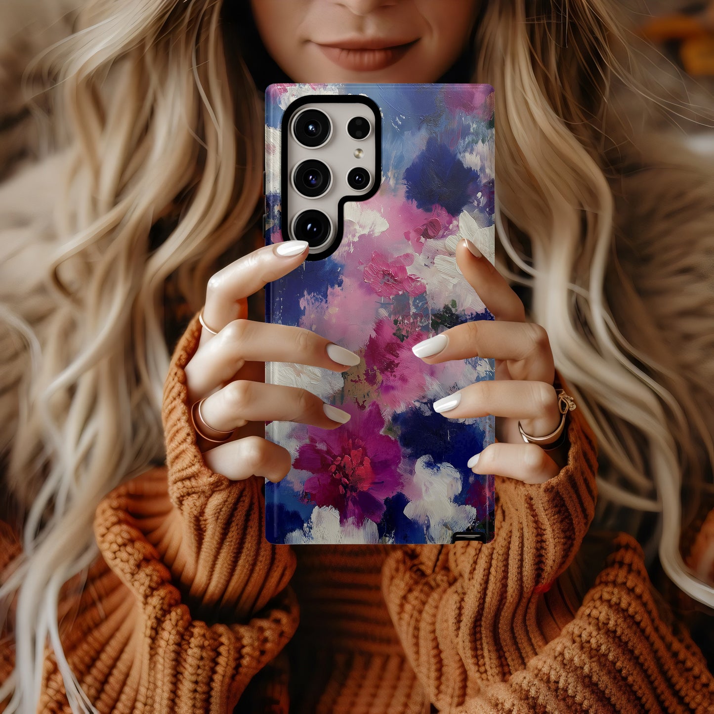 Floral Reverie – Painterly Bloom Phone Case