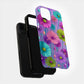 Electric Bloom – Y2K Pop Floral Phone Case