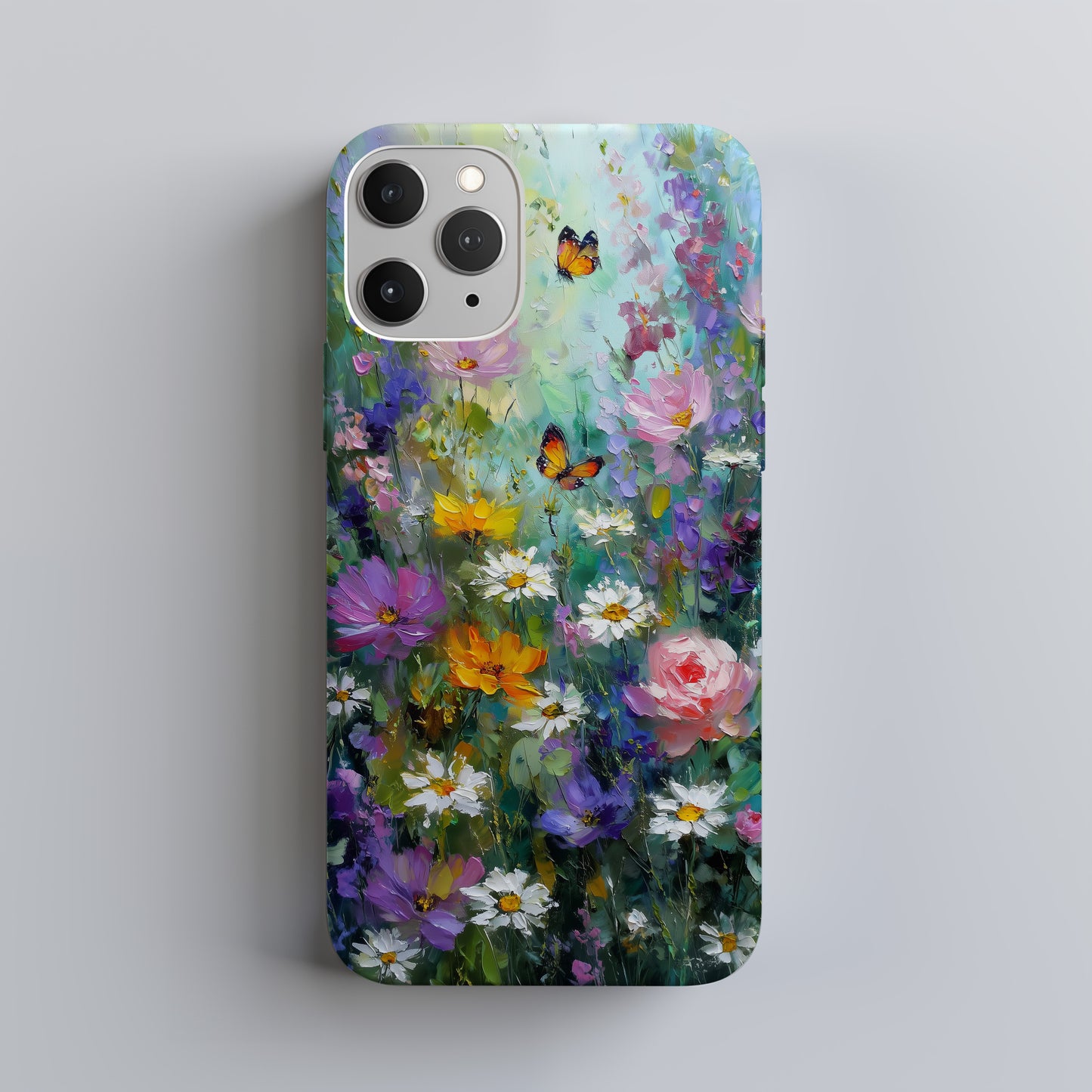 Garden Reverie – Impressionist Butterfly Phone Case