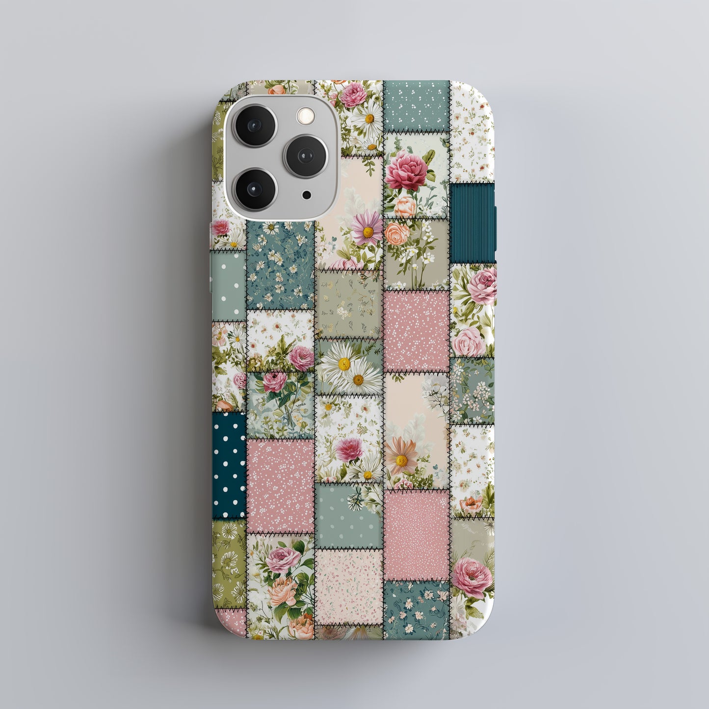 Cottage Garden Quilt – Floral Patchwork Phone Case