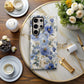 Bluebell Reverie – Elegant Dusty Blue Floral Phone Case