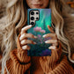 Aurora Bloom – Enchanted Glow Floral Phone Case