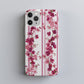 Cherry Blossom Bliss – Elegant Floral Stripe Case