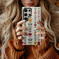 Folk Garden Bloom – Modern Floral Stripe Case