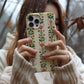 Nordic Garden Stripes – Scandinavian Folk Floral Case