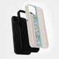 Rose Lace Reverie – Shabby Chic Floral Stripe Case